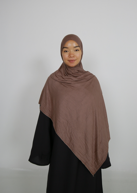 Nude Jersey Hijab